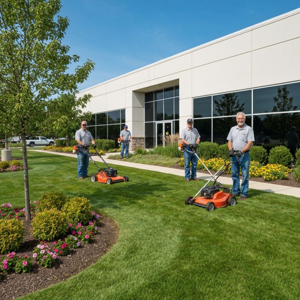 Commercial landscape maintenance services in Kitsap County