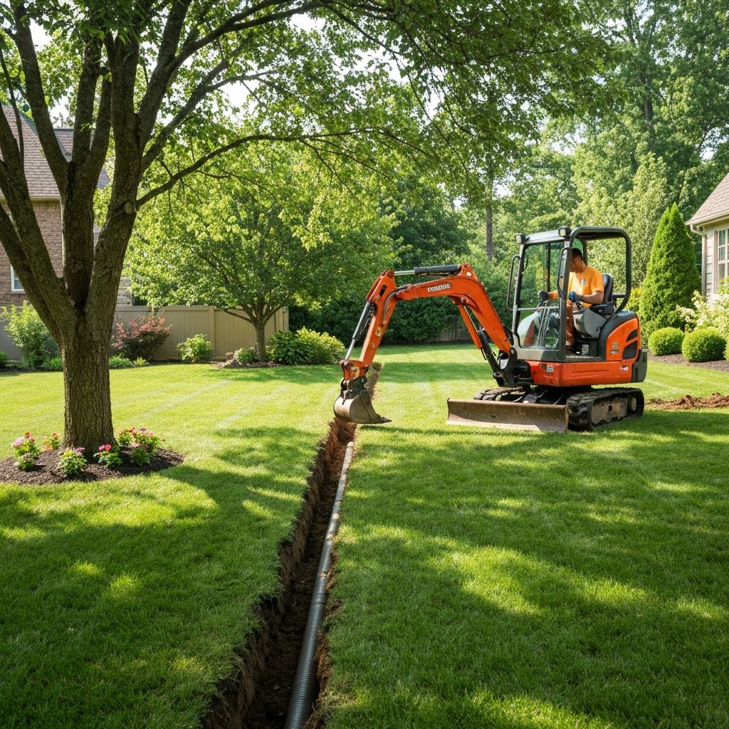 Professional drainage and grading services in Kitsap County