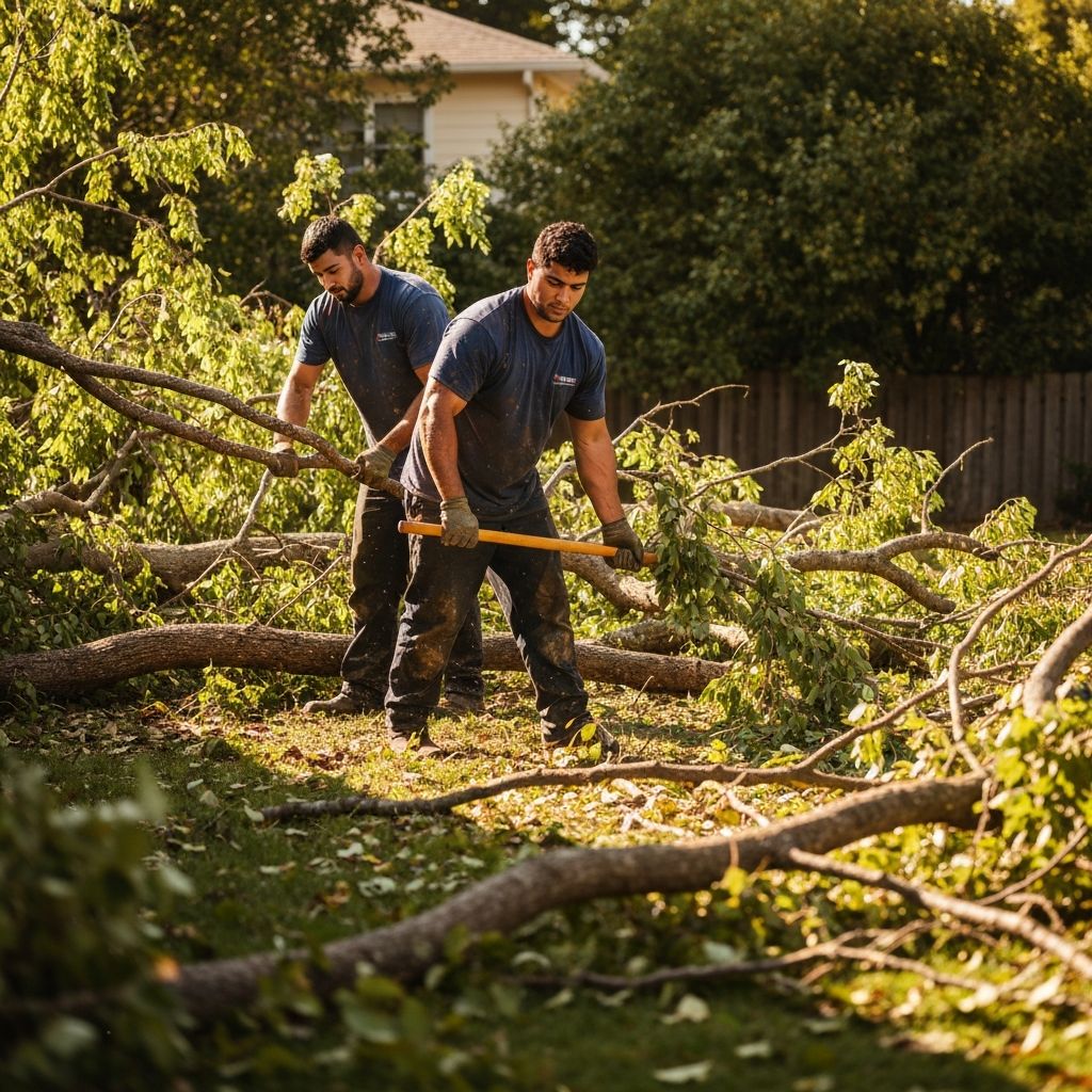 Storm Damage Cleanup - Silverdale